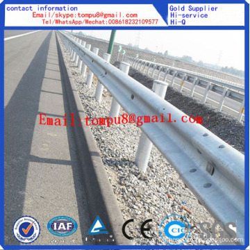 Traffic Guardrail Galvanized Highway Guardrail